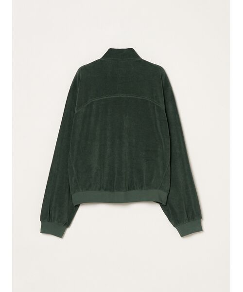 three dots / スリードッツ その他アウター | Velvet pile zip up blouson | 詳細1