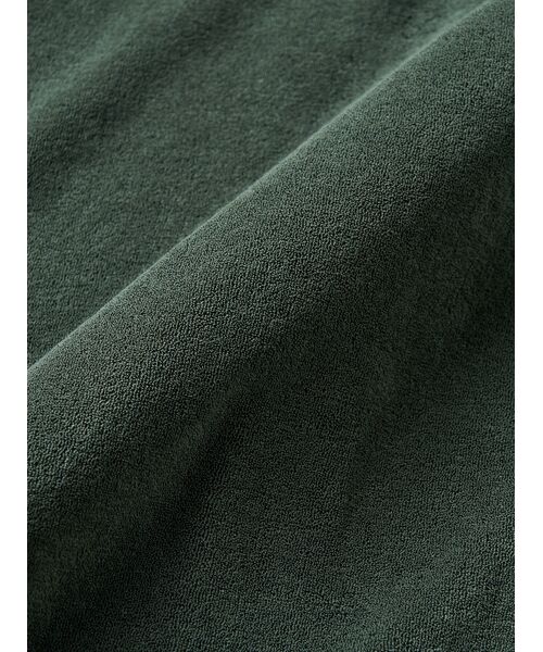 three dots / スリードッツ その他アウター | Velvet pile zip up blouson | 詳細5