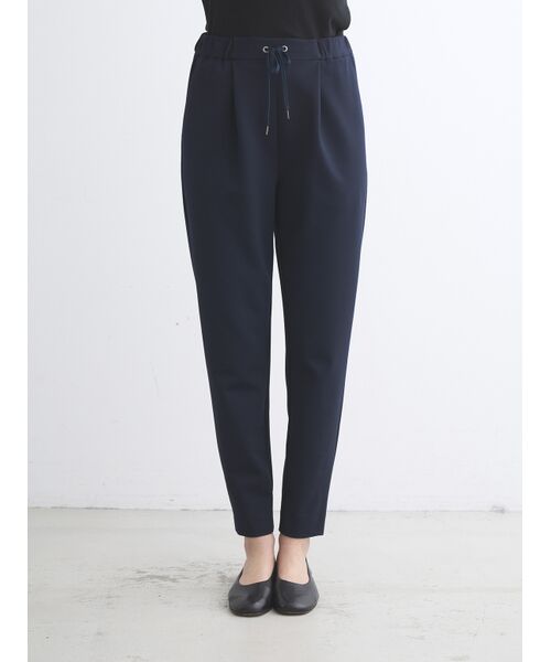 three dots / スリードッツ その他パンツ | Heavy ponti taperd pants | 詳細9