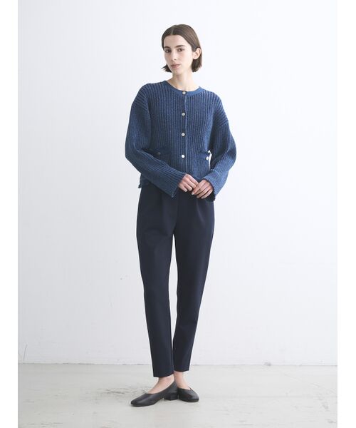 three dots / スリードッツ その他パンツ | Heavy ponti taperd pants | 詳細7