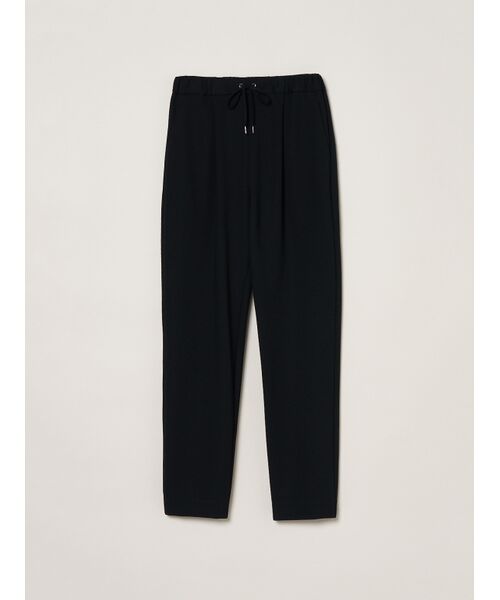 three dots / スリードッツ その他パンツ | Heavy ponti taperd pants(black)