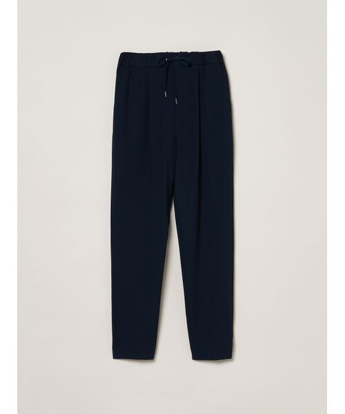 three dots / スリードッツ その他パンツ | Heavy ponti taperd pants(navy)