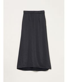 three dots / スリードッツ スカート | Satin skirt