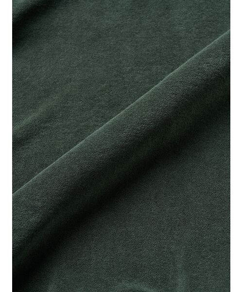 three dots / スリードッツ パーカー | Men's Velvet pile cocoon sweat | 詳細5