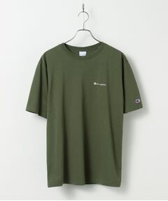 Champion for tk.TAKEO KIKUCHI ロゴ刺繍Tシャツ