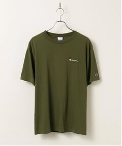 Champion for tk.TAKEO KIKUCHI ロゴ刺繍Tシャツ