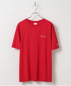 Champion for tk.TAKEO KIKUCHI ロゴ刺繍Tシャツ