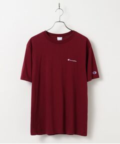 Champion for tk.TAKEO KIKUCHI ロゴ刺繍Tシャツ