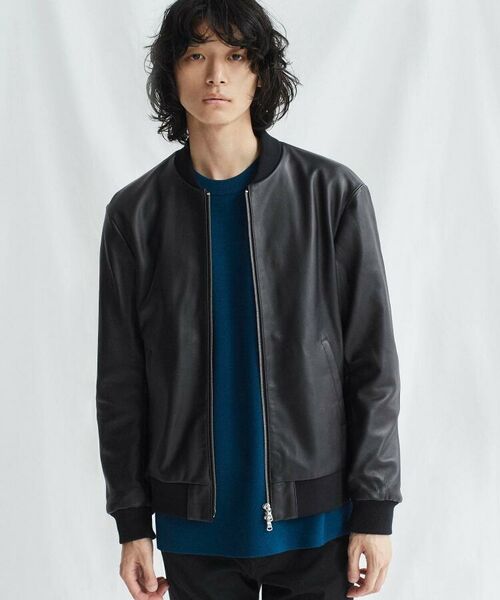 セール ラムレザーライダースma 1リブブルゾン その他アウター Tk Takeo Kikuchi ティーケー タケオキクチ ファッション通販 タカシマヤファッションスクエア