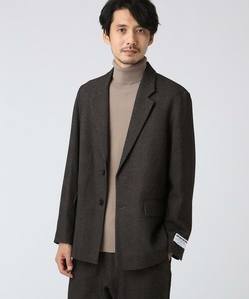 セール ウール調グレンチェックジャケット テーラードジャケット Tk Takeo Kikuchi ティーケー タケオキクチ ファッション通販 タカシマヤファッションスクエア