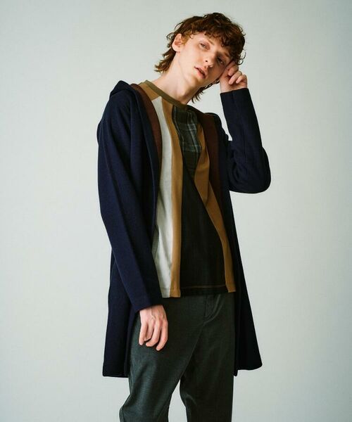 セール ダブルフェイスフードコーディガン カーディガン ボレロ Tk Takeo Kikuchi ティーケー タケオキクチ ファッション通販 タカシマヤファッションスクエア