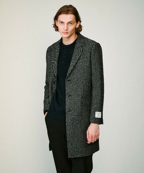 セール S 3l ツイードチェスターコート その他アウター Tk Takeo Kikuchi ティーケー タケオキクチ ファッション通販 タカシマヤファッションスクエア