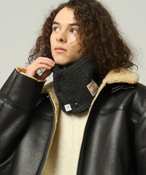 セール Web限定 ハリスツイード生地使用 ネックウォーマー マフラー Harris Tweed マフラー ショール スヌード ストール Tk Takeo Kikuchi ティーケー タケオキクチ ファッション通販 タカシマヤファッションスクエア