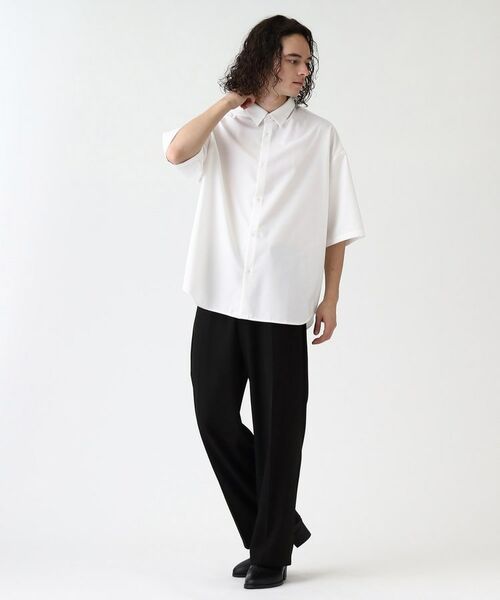 tk.TAKEO KIKUCHI / ティーケー タケオキクチ Tシャツ | TRレギュラーカラー半袖シャツ | 詳細10