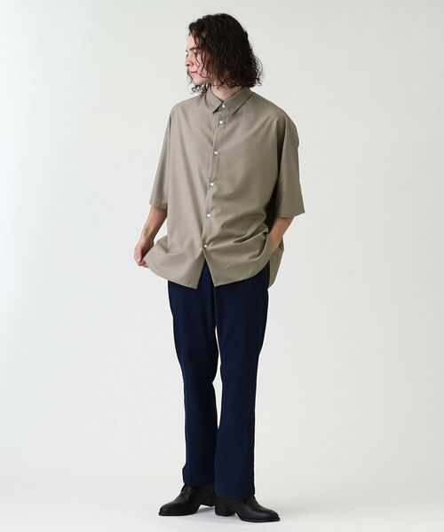 tk.TAKEO KIKUCHI / ティーケー タケオキクチ Tシャツ | TRレギュラーカラー半袖シャツ | 詳細16