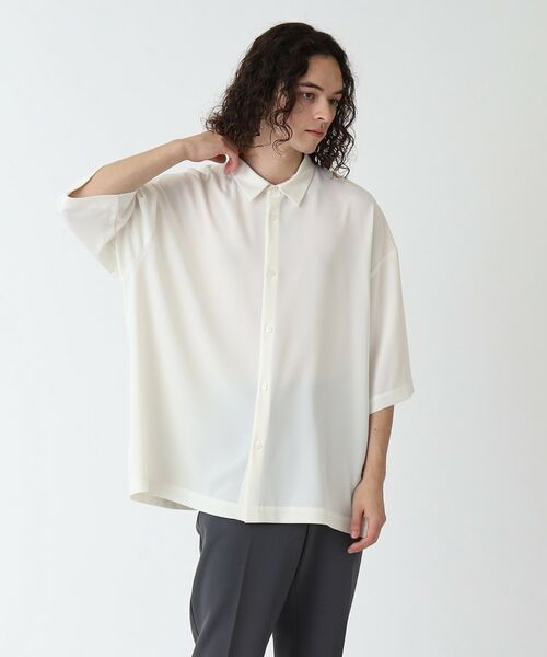 tk.TAKEO KIKUCHI / ティーケー タケオキクチ Tシャツ | なめらかビッグ半袖シャツ | 詳細12