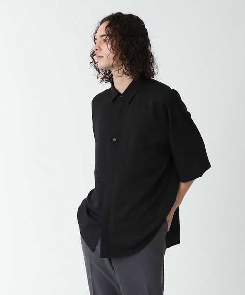 tk.TAKEO KIKUCHI / ティーケー タケオキクチ Tシャツ | なめらかバックボタン半袖シャツ | 詳細15