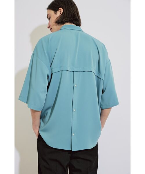 tk.TAKEO KIKUCHI / ティーケー タケオキクチ Tシャツ | なめらかバックボタン半袖シャツ | 詳細23
