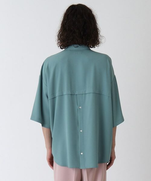 tk.TAKEO KIKUCHI / ティーケー タケオキクチ Tシャツ | なめらかバックボタン半袖シャツ | 詳細4