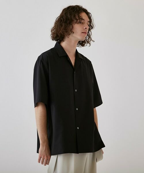 tk.TAKEO KIKUCHI / ティーケー タケオキクチ Tシャツ | ポリトロオープンカラーシャツ | 詳細9