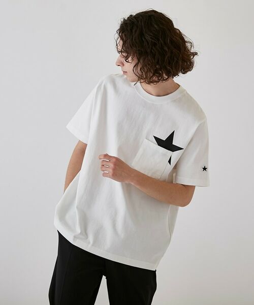 tk.TAKEO KIKUCHI / ティーケー タケオキクチ Tシャツ | スタープリント半袖Tシャツ | 詳細10