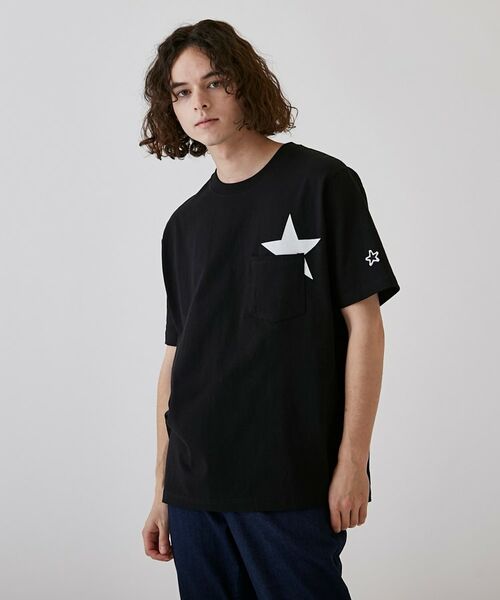 tk.TAKEO KIKUCHI / ティーケー タケオキクチ Tシャツ | スタープリント半袖Tシャツ | 詳細15