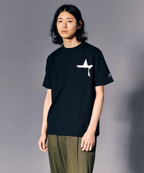 tk.TAKEO KIKUCHI / ティーケー タケオキクチ Tシャツ | スタープリント半袖Tシャツ | 詳細17