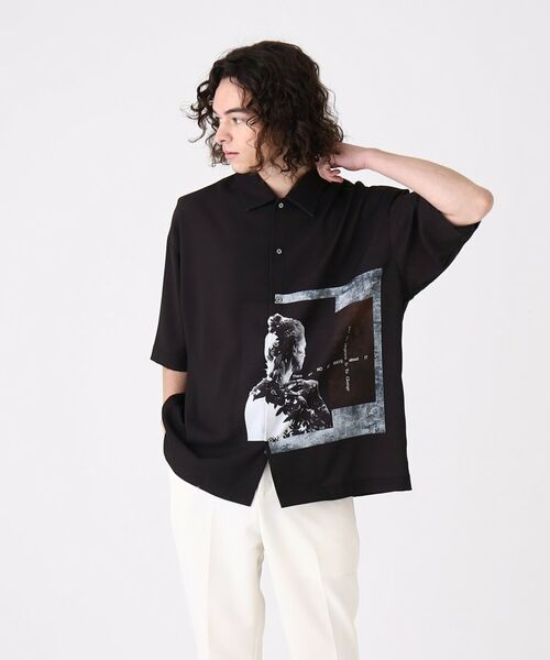 tk.TAKEO KIKUCHI / ティーケー タケオキクチ Tシャツ | ネガポートレートシャツ | 詳細12