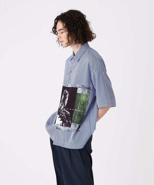 tk.TAKEO KIKUCHI / ティーケー タケオキクチ Tシャツ | ネガポートレートシャツ | 詳細15