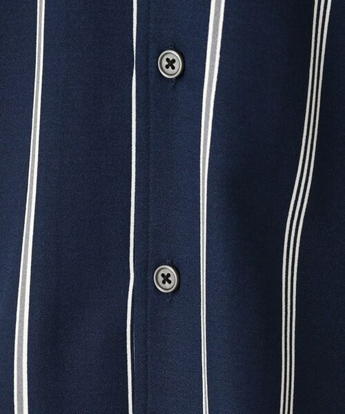 tk.TAKEO KIKUCHI / ティーケー タケオキクチ Tシャツ | ストライプ半袖開襟シャツ | 詳細14