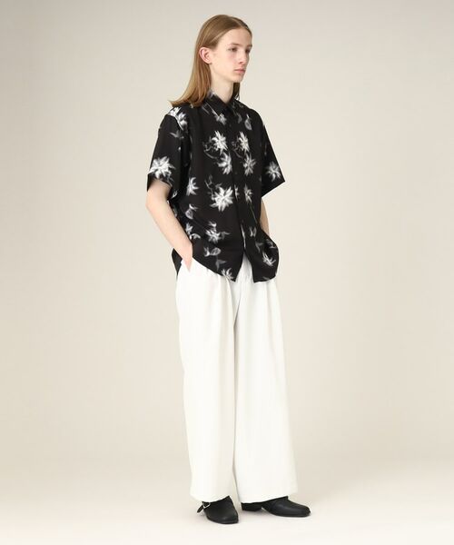 tk.TAKEO KIKUCHI / ティーケー タケオキクチ Tシャツ | フラワーパターン半袖シャツ | 詳細8