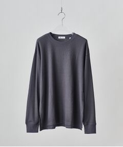 【WEB限定】ワッフルクルーネック&タートルネックカットソー