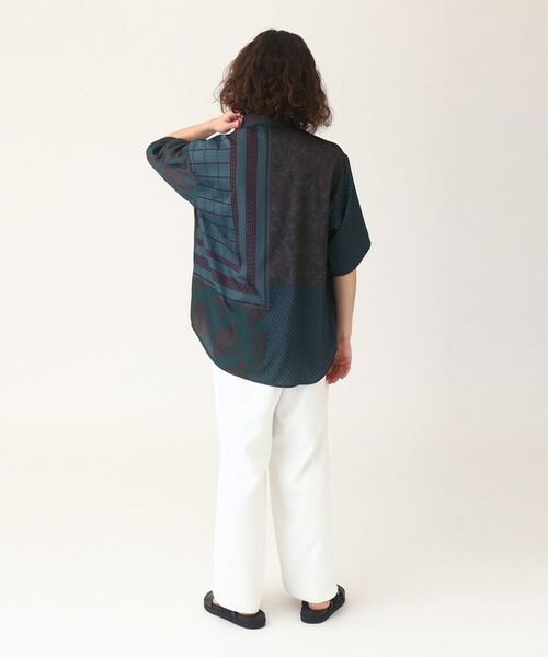 tk.TAKEO KIKUCHI / ティーケー タケオキクチ Tシャツ | パッチワーク柄 半袖シャツ | 詳細20