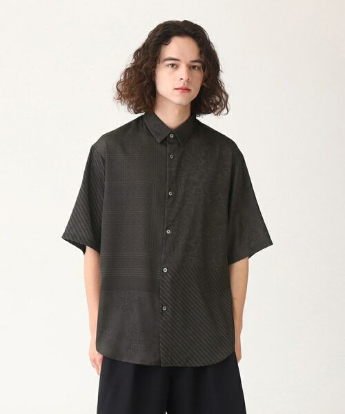 tk.TAKEO KIKUCHI / ティーケー タケオキクチ Tシャツ | パッチワーク柄 半袖シャツ | 詳細9