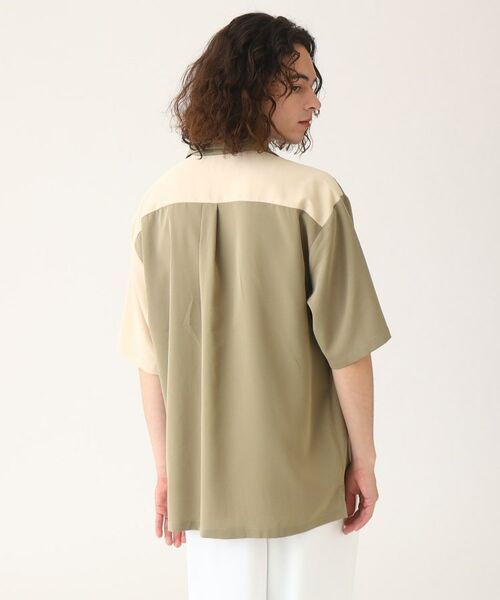 tk.TAKEO KIKUCHI / ティーケー タケオキクチ Tシャツ | スイッチオープンカラーシャツ | 詳細11