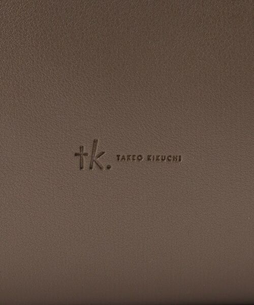 tk.TAKEO KIKUCHI / ティーケー タケオキクチ トートバッグ | シンセティックレザーバーティカルトートバッグ | 詳細10