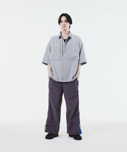 tk.TAKEO KIKUCHI / ティーケー タケオキクチ Tシャツ | ジップバルーンシャツ | 詳細21