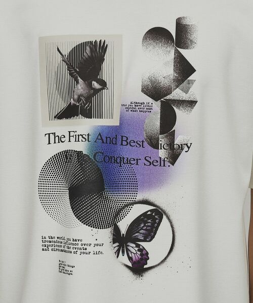 tk.TAKEO KIKUCHI / ティーケー タケオキクチ Tシャツ | NATURE COLLAGE Tシャツ | 詳細15