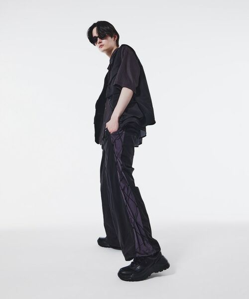 tk.TAKEO KIKUCHI / ティーケー タケオキクチ パンツ | K'Project by Aoi Nylon washer Training Pants | 詳細12