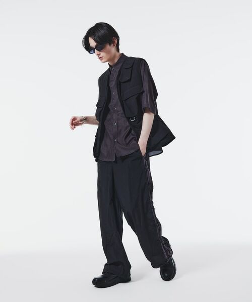 tk.TAKEO KIKUCHI / ティーケー タケオキクチ パンツ | K'Project by Aoi Nylon washer Training Pants | 詳細14