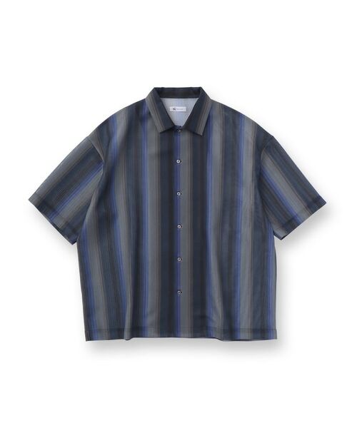 tk.TAKEO KIKUCHI / ティーケー タケオキクチ Tシャツ | カラミ2WAYシャツ | 詳細1