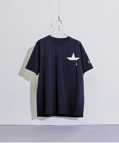 スタープリント半袖Tシャツ