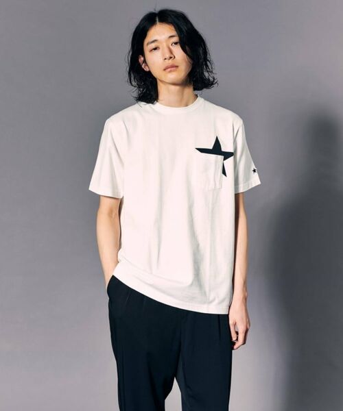 tk.TAKEO KIKUCHI / ティーケー タケオキクチ Tシャツ | スタープリント半袖Tシャツ | 詳細4