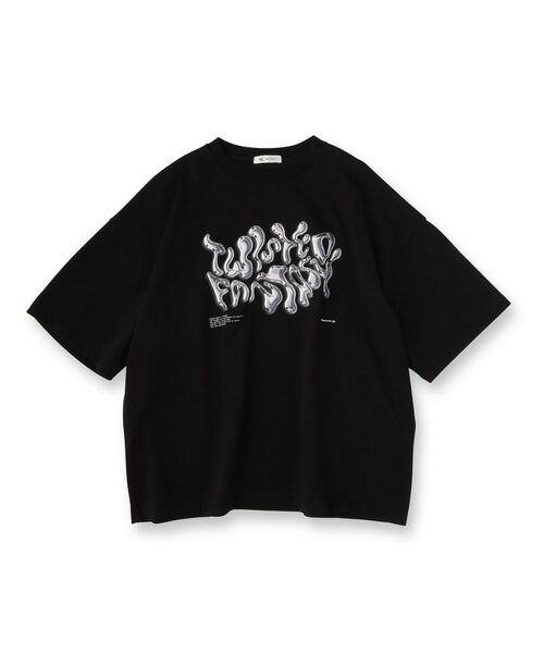 tk.TAKEO KIKUCHI / ティーケー タケオキクチ Tシャツ | メタルプリントTシャツ | 詳細1
