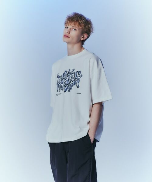 tk.TAKEO KIKUCHI / ティーケー タケオキクチ Tシャツ | メタルプリントTシャツ | 詳細16