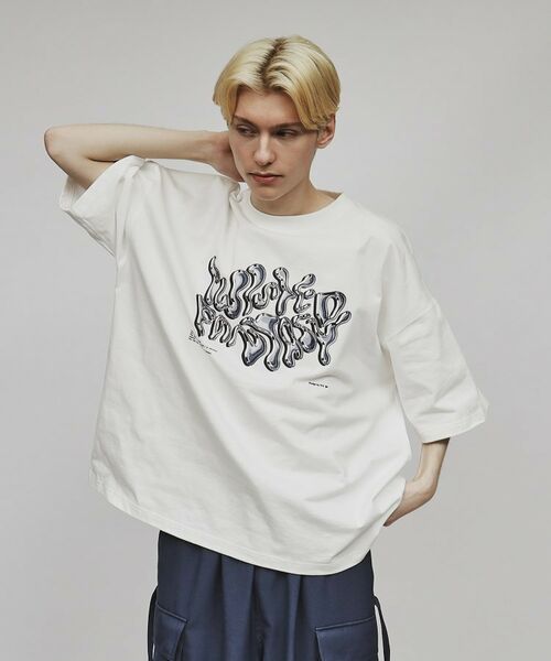 tk.TAKEO KIKUCHI / ティーケー タケオキクチ Tシャツ | メタルプリントTシャツ | 詳細8