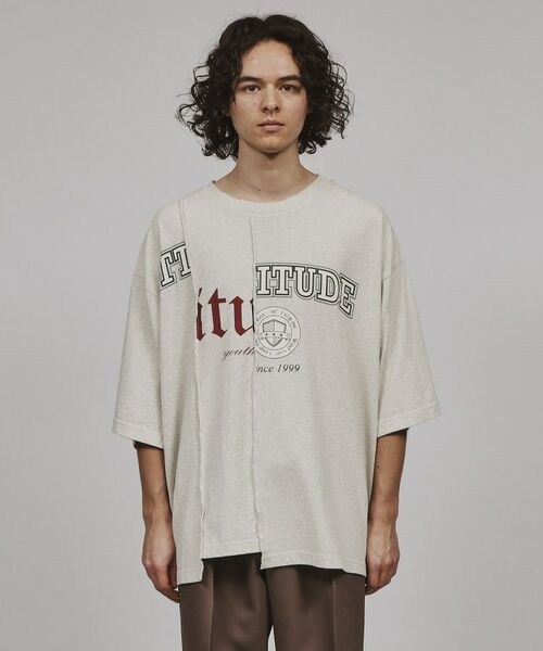 tk.TAKEO KIKUCHI / ティーケー タケオキクチ Tシャツ | リメイクライクTシャツ | 詳細2