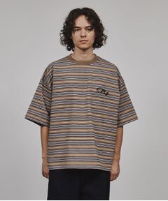 ロゴボーダーTシャツ