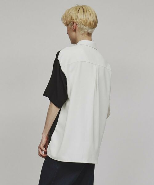 tk.TAKEO KIKUCHI / ティーケー タケオキクチ Tシャツ | ブロッキングシャツ | 詳細10