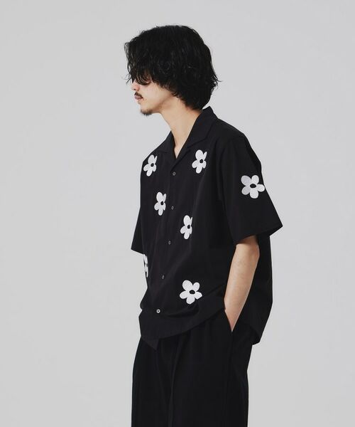 tk.TAKEO KIKUCHI / ティーケー タケオキクチ Tシャツ | K’Project by あゆた Graffiti Flower Shirt | 詳細14